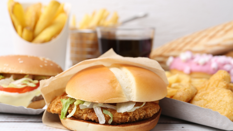 Junk Food Drains Your Body